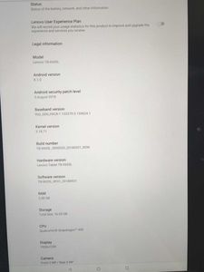 Lenovo Tablet - TBX605L