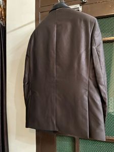 Blackberrys Coat Pant Set - Wine Colour