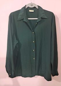 Green Long Sleeve Shirt- NEW