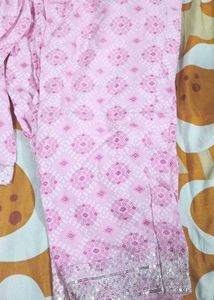 Beautiful Baby Pink straight Kurta Set