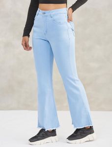 Light Blue Flare Jeans