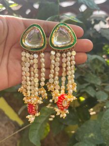 Handmade Kundan Earrings