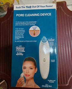 Pore Cleaning Device with Vacuum Action