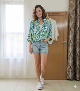 Printed Top+ 1 inner free 👒