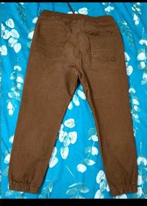 Brown Casual Joggers