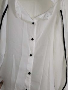 White Casual/Formal shirt
