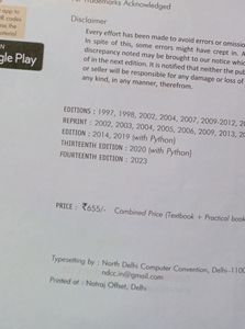 Computer Science With Python Class 12 Sumita Arora