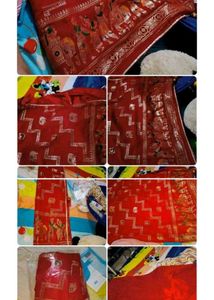 red saree use 1 hrs only