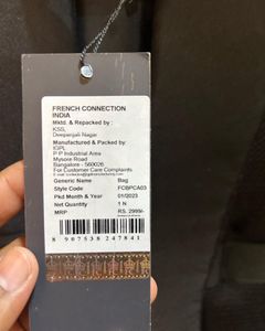 French Connection Bag pack