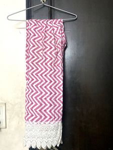 Pink Rich Look Co Ord Set