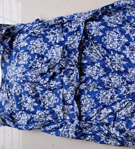 Blue &amp; Pearl Top