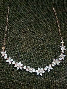 AD Necklace With Earrings