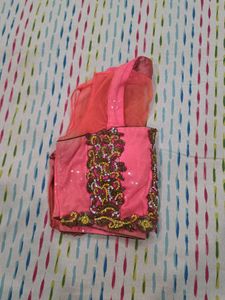 Embroidered Pink Blouse