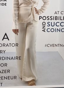 H&M Satin Blend Trousers