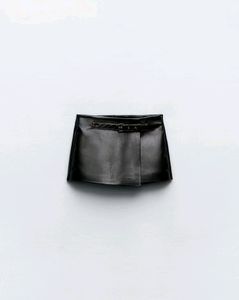 ZARA Faux Leather Skort (New with tags intact)