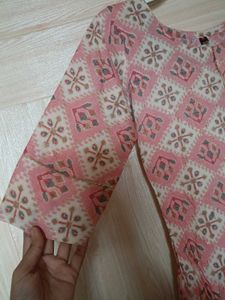 Peach Kurti For Women