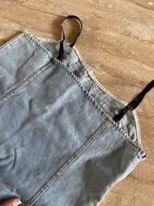 Denim tube dress Small