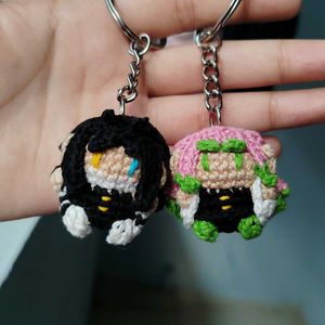 Mitsuri & Iguru crochet Keychains