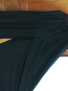 Elegant Black Skirt Style Plazzo