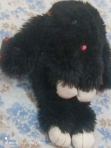 Cute Black Bunny Plush