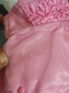 Neted Pink Lehenga Choli Set