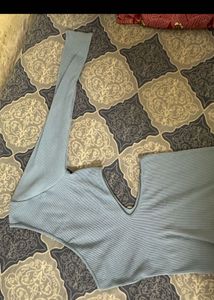 Blue Bodycon Dress