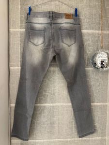 Grey Wash Skinny Jeans