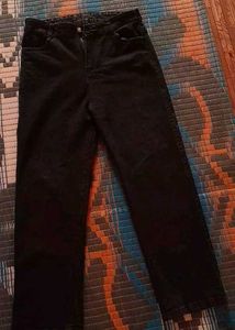 Straight Loose Fit Faded Jeans For Women