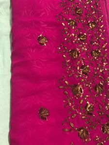 Vibrant Color Saree