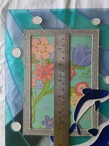 Dolphin Glass Photoframe