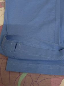 Unimod XL Blue knit Pants Super Streachable