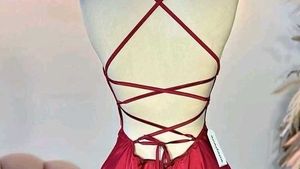 Red Short  Dress