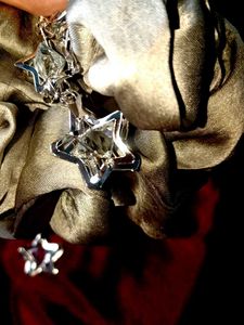 Silver Star ⭐ Diamond 💎 Earings 👂🏻