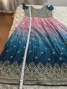 Ombre Anarkali Dress