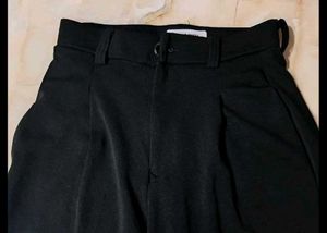 Elegant Black Wide Leg Pants