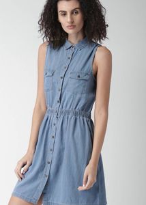 Navy Blue Dress 🦋