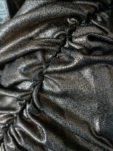 Price Dropped Metallic Ruched Party Hot Dress