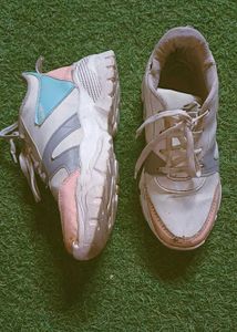 Retro Pastel Colorblock Sneakers