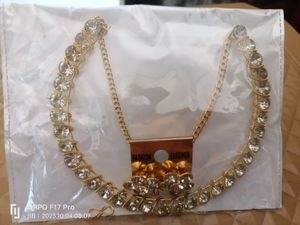 White Stone Necklace
