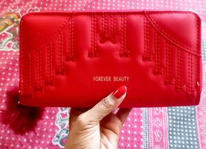 Forever Beauty Red Wallet
