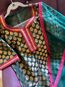 Beautiful Brocade Kurta Set