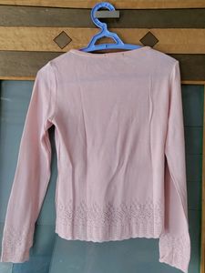 Pink Woollen top - light to moderate winters