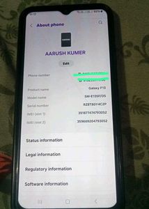Samsung F13 Blue