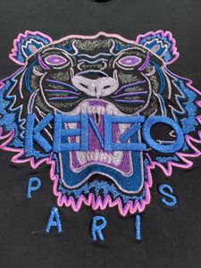 Kenzo Graphic Tee embroidery logo
