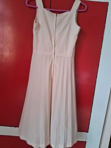 Vintage Cream Midi Dress