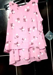 Floral Sleeveless Top