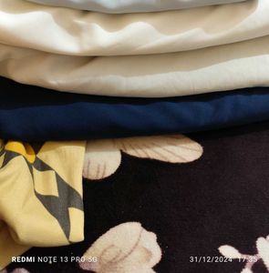 Fabric Bundle: White and Navy