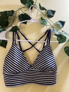 Striped Bralette Top