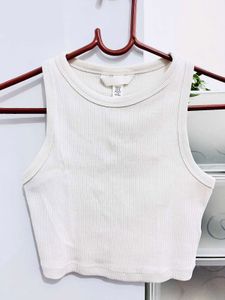 H&M Cropped Vest Top
