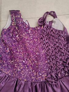 Purple Party Dress